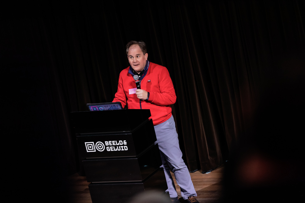 Eppo van Nispen tot Sevenaer op het podium.